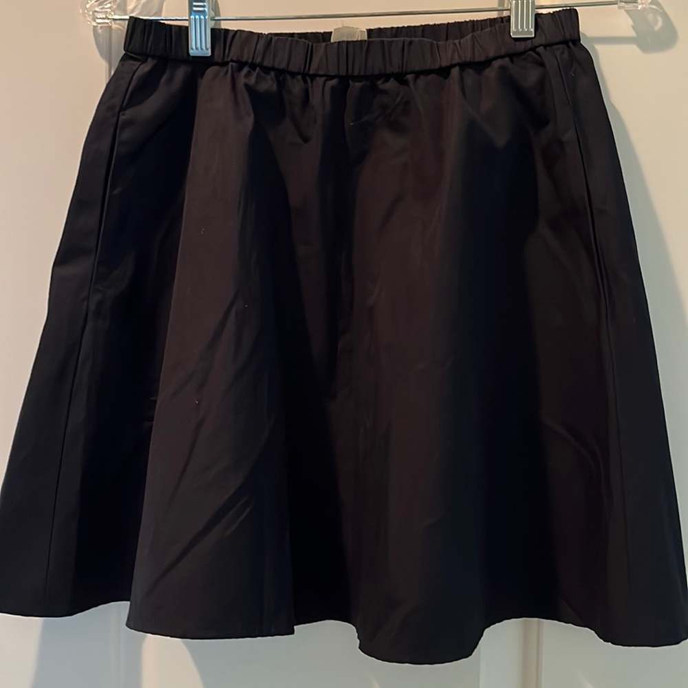 The Fisher Project black elastic waist skirt
